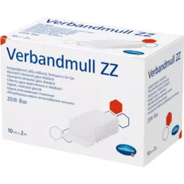 VERBANDMULL Hartmann 10 cmx2 m zigzag, 1 stk