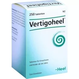 VERTIGOHEEL Tabletter, 250 stk