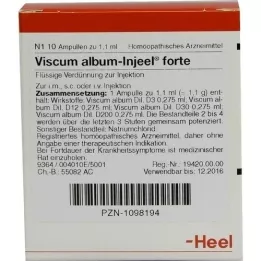 VISCUM ALBUM INJEEL forte ampuller, 10 stk