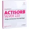 ACTISORB 220 Sølv 10,5x10,5 cm sterile kompresser, 10 stk