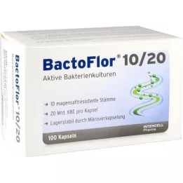 BACTOFLOR 10/20 kapsler, 100 stk