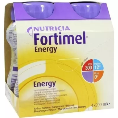 FORTIMEL Energi banansmag, 4X200 ml