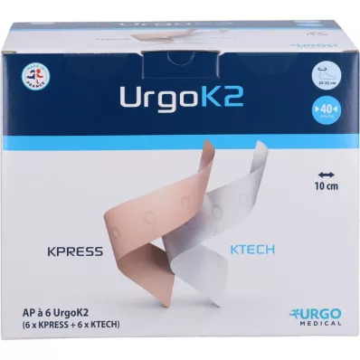 URGOK2 Kompressionssystem 10cm ankelomkreds 25-32cm, 6 stk