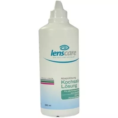 LENSCARE Saltvandsopløsning, 380 ml