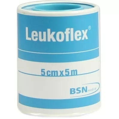 LEUKOFLEX Bandageplaster 5 cmx5 m, 1 stk