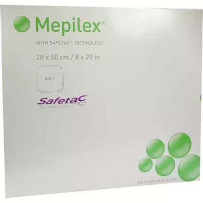 MEPILEX 20x50 cm skumbandage, 2 stk