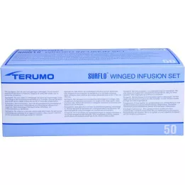 SURFLO Perfusionssæt 23 G 30 cm blå, 50 stk