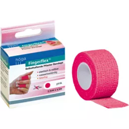 FINGERFLEX 2,5 cmx4,5 m pink latexfri, 1 stk
