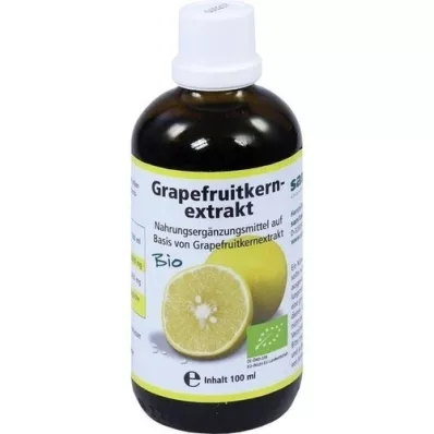 GRAPEFRUIT KERN Ekstraher organisk opløsning, 100 ml