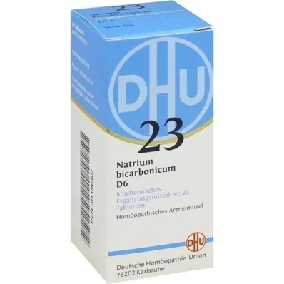 BIOCHEMIE DHU 23 Natrum bicarbonicum D 6 tabletter, 80 stk