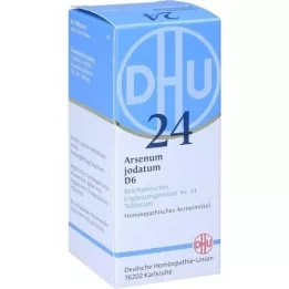 BIOCHEMIE DHU 24 Arsenum jodatum D 6 tabletter, 80 stk