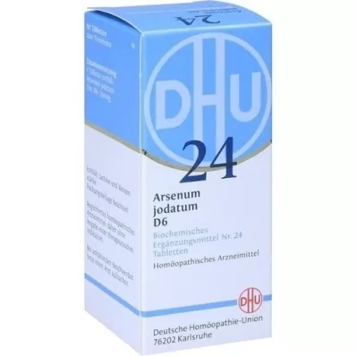 BIOCHEMIE DHU 24 Arsenum jodatum D 6 tabletter, 80 stk