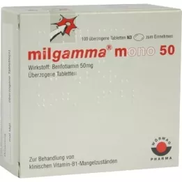 MILGAMMA mono 50 overtrukne tabletter, 100 stk