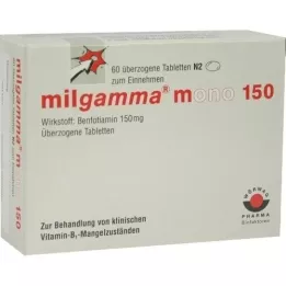MILGAMMA mono 150 overtrukne tabletter, 60 stk