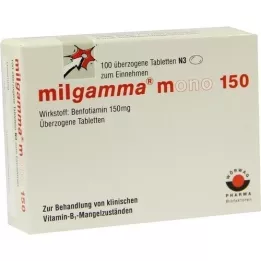 MILGAMMA mono 150 overtrukne tabletter, 100 stk