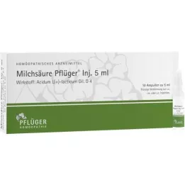 MILCHSÄURE Pflueger injektionsopløsning 5 ml, 10 stk
