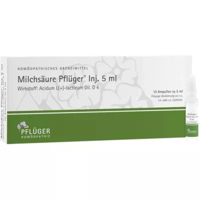 MILCHSÄURE Pflueger injektionsopløsning 5 ml, 10 stk
