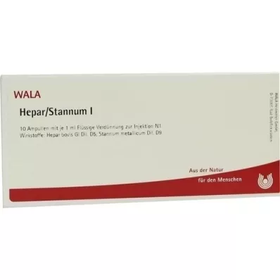 HEPAR STANNUM I ampuller, 10X1 ml