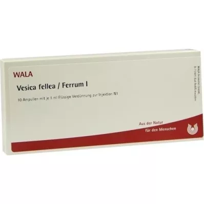 VESICA FELLEA/Ferrum I ampuller, 10x1 ml