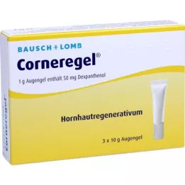 CORNEREGEL Øjengelé, 3X10 g