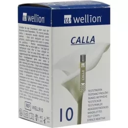 WELLION CALLA Blodsukkerteststrimler, 10 stk