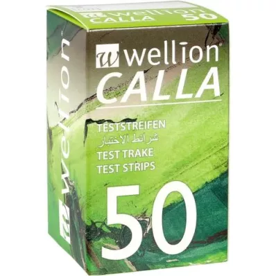 WELLION CALLA Blodsukkerteststrimler, 50 stk