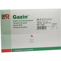 GAZIN Vat blommesteril 2+3 beskyttende r.o.RK, 125 stk
