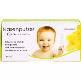 KLUGZEUG Øjeblikkelig næsesuger næsesuger, 1 stk