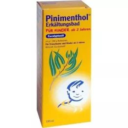 PINIMENTHOL Koldt bad til børn fra 2 år og derover. Eukalyptus, 190 ml