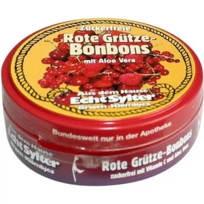 ECHT SYLTER Røde frugtkarameller sukkerfri, 70 g