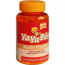 YAYABÄR Børnevitaminer frugtgummi, 60 stk