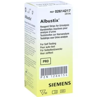 ALBUSTIX Teststrimler, 50 stk