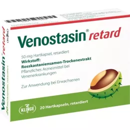 VENOSTASIN retard 50 mg hård kapsel retarderet, 20 stk