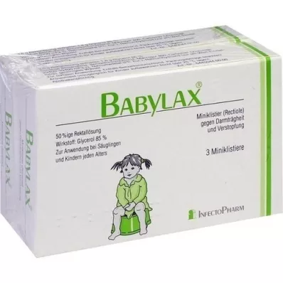 BABYLAX Lavement, 6 stk