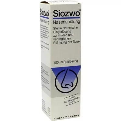 SIOZWO Næseskyl uden konserveringsmiddel, 100 ml