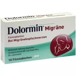 DOLORMIN Migræne filmovertrukne tabletter, 10 stk