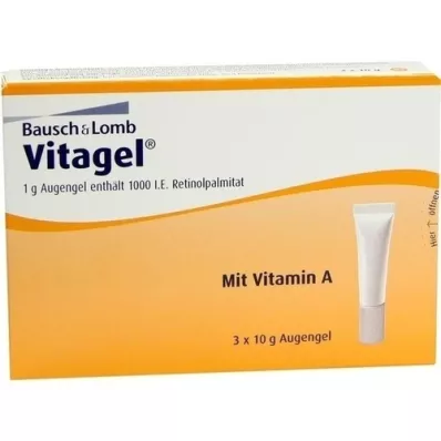 VITAGEL Øjengelé, 3X10 g