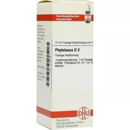 PHYTOLACCA D3-fortynding, 20 ml