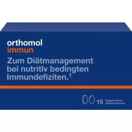 ORTHOMOL Immune 15 tabletter/kapsel kombinationspakning, 1 stk
