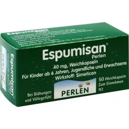 ESPUMISAN Perlebløde kapsler, 50 stk