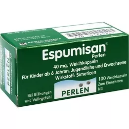 ESPUMISAN Perlebløde kapsler, 100 stk