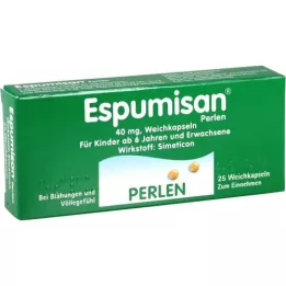 ESPUMISAN Perlebløde kapsler, 25 stk