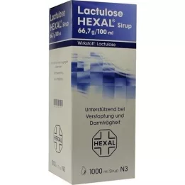 LACTULOSE Hexal sirup, 1000 ml