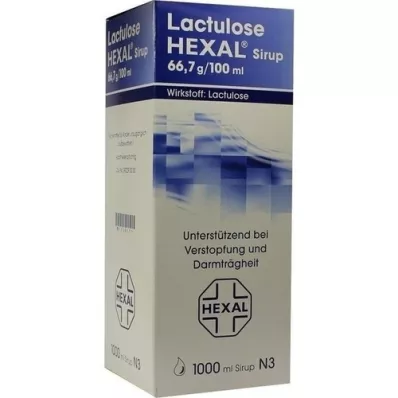 LACTULOSE Hexal sirup, 1000 ml