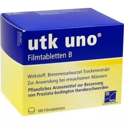 UTK uno filmovertrukne tabletter B, 180 stk