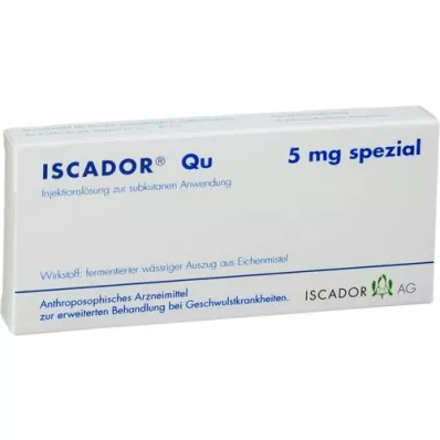 ISCADOR Qu 5 mg speciel injektionsopløsning, 7X1 ml ISCADOR Qu 5 mg speciel injektionsopløsning, 7X1 ml