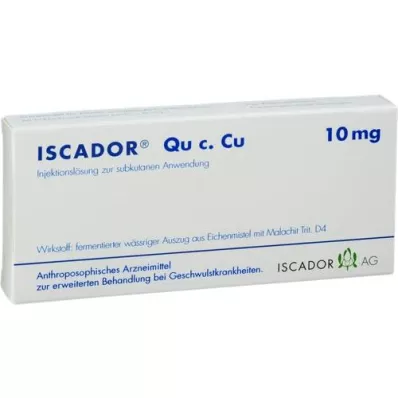 ISCADOR Qu c.Cu 10 mg opløsning til injektion, 7X1 ml
