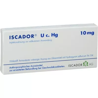 ISCADOR U c.Hg 10 mg opløsning til injektion, 7X1 ml