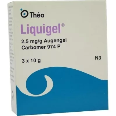 LIQUIGEL Øjengelé, 3X10 g