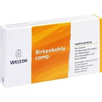 BIRKENKOHLE komp.Hårde kapsler, 20 stk
